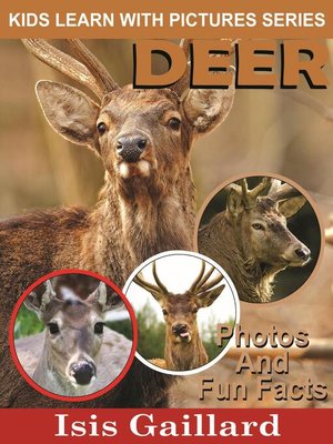 cover image of Deer Photos and Fun Facts for Kids